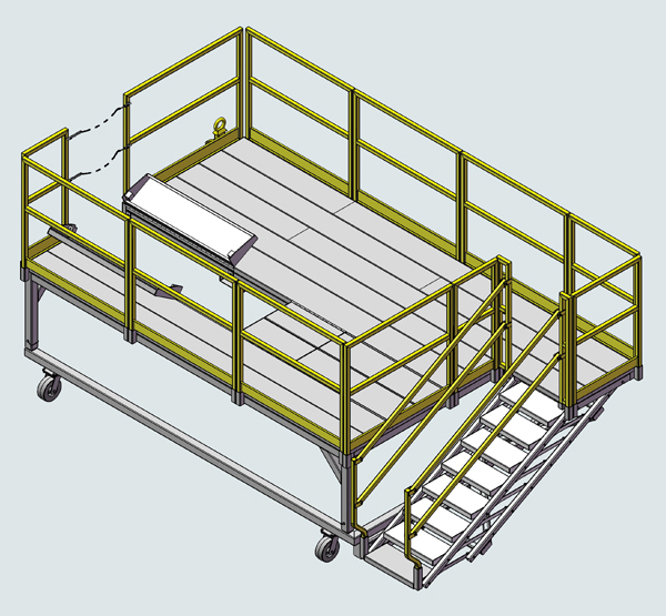 Model 15F2952-2953 Maintenance Stand